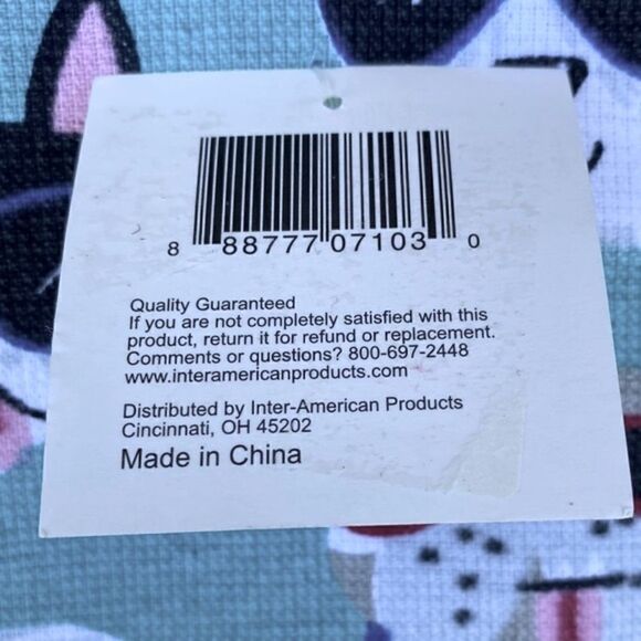 Set of Two Everyday Living Dual Terry Kitchen Towels - Cats and Dogs. NWT - Picture 10 of 11